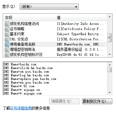 SSL证书的 6 大属性 第4张