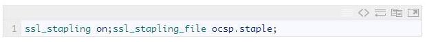 配置ocsp stapling file