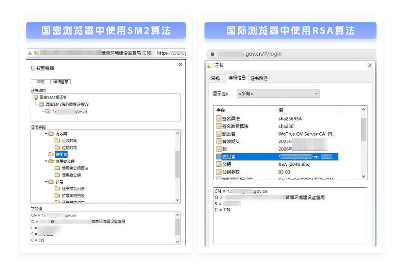 沃通SSL国密RSA双证书，电子政务平台部署案例 第5张